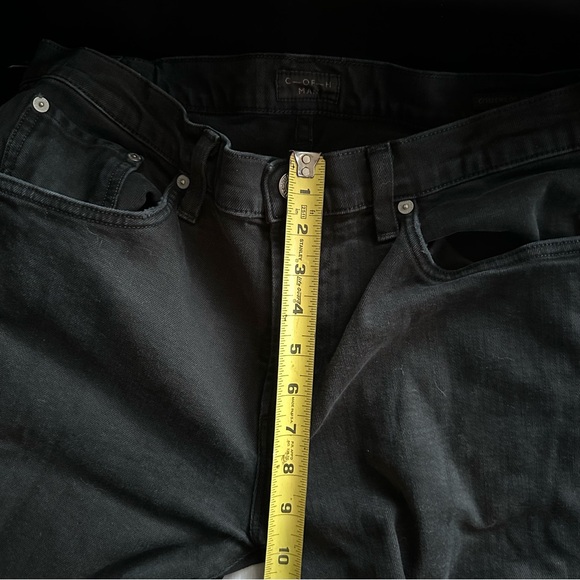 Citizens of Humanity CORE Black Jeans Men’s Size 34 Slim Straight - Picture 10 of 12